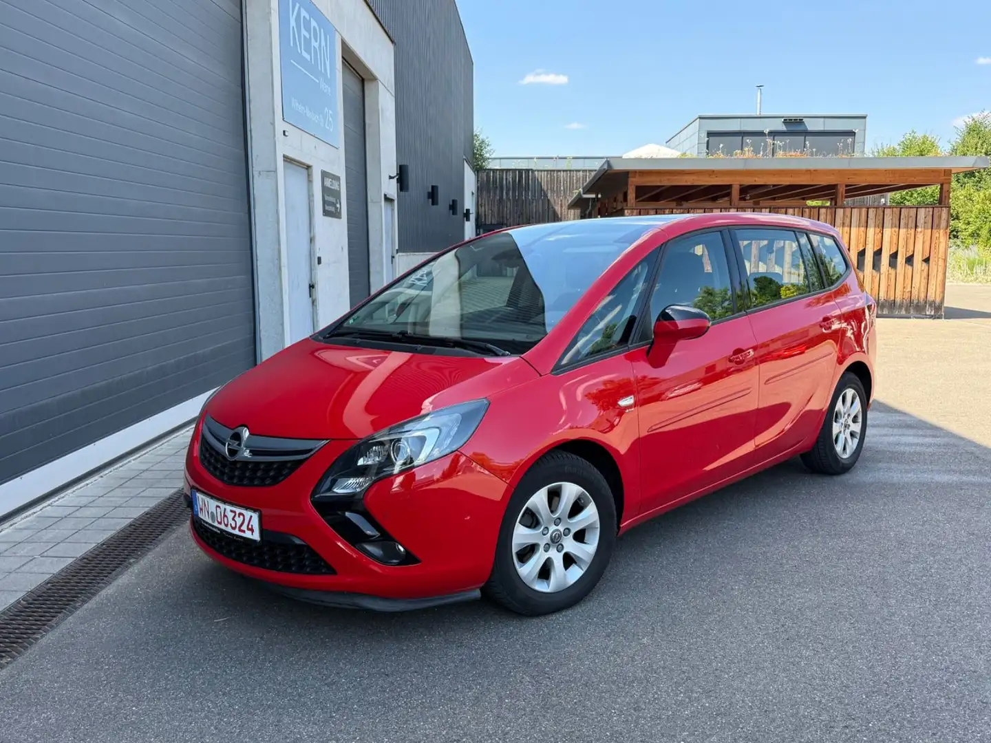 Opel Zafira C Tourer Drive*Euro 6*Top Ausstaung Rouge - 2
