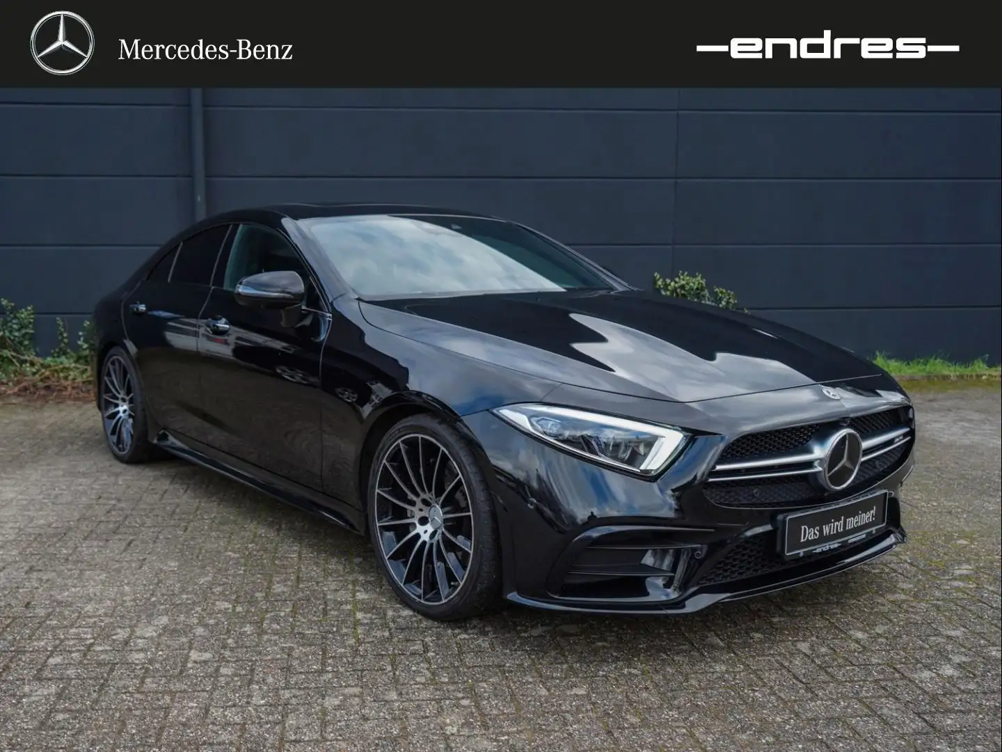 Mercedes-Benz CLS 53 AMG 4Matic+MBUX NAVI+BURMESTER+ 360°+LED+ Чорний - 1