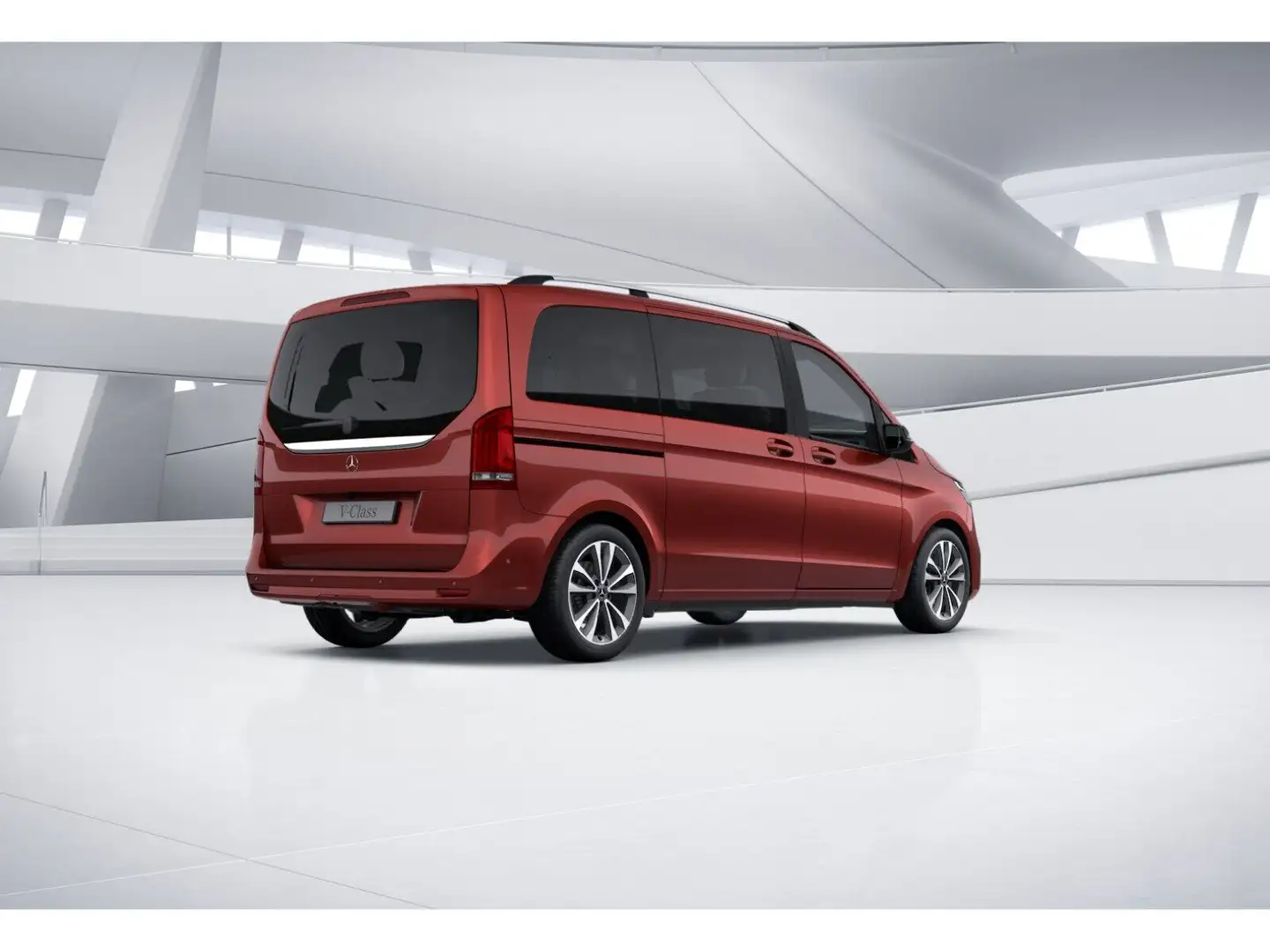 Mercedes-Benz V 220 d EDITION Kompakt +Night+KAMERA+NAVI+AUT Rot - 2