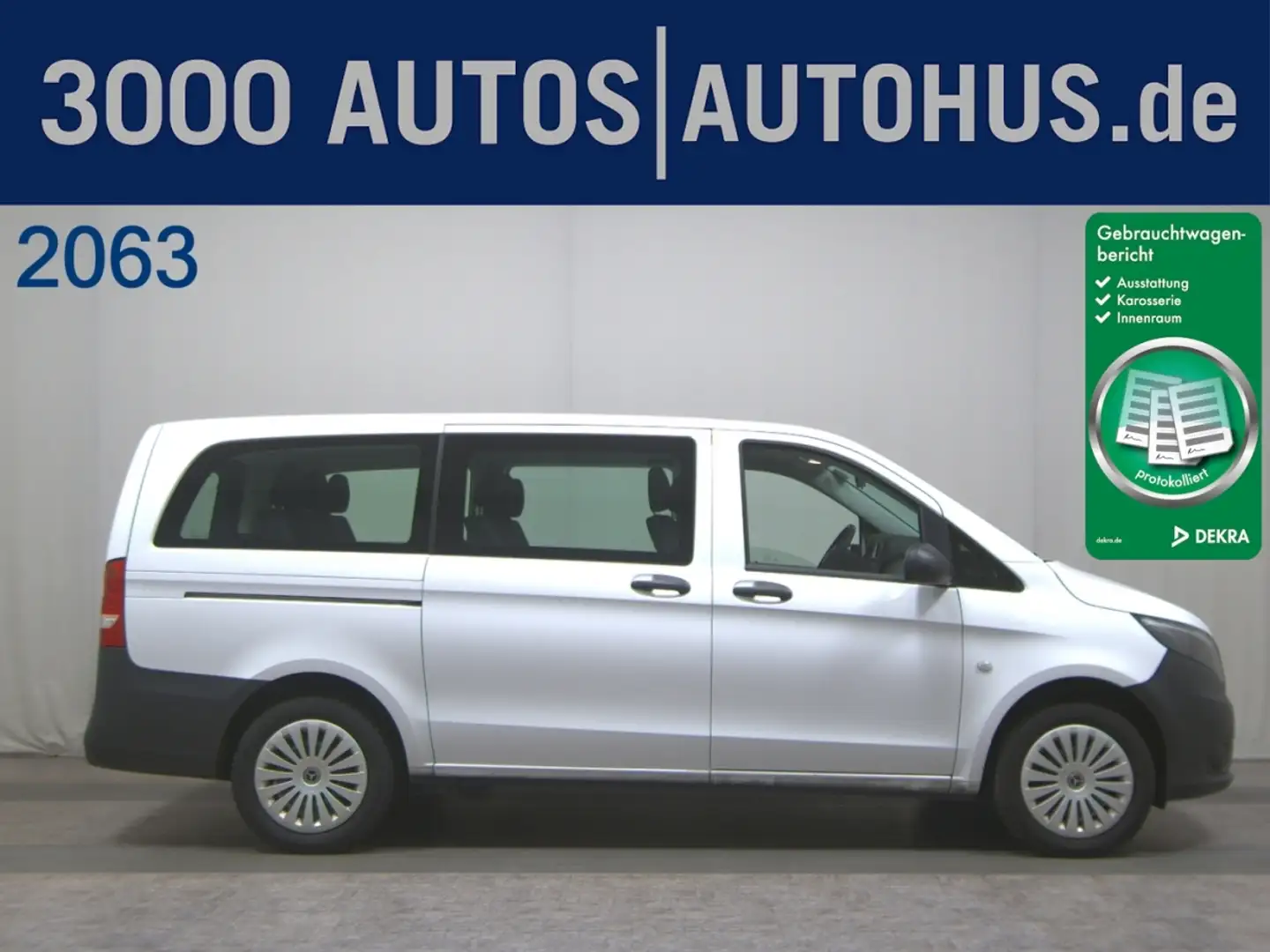Mercedes-Benz Vito Tourer 114 CDI 4x4 lang lang 8-Sitze Navi RFK Weiß - 1