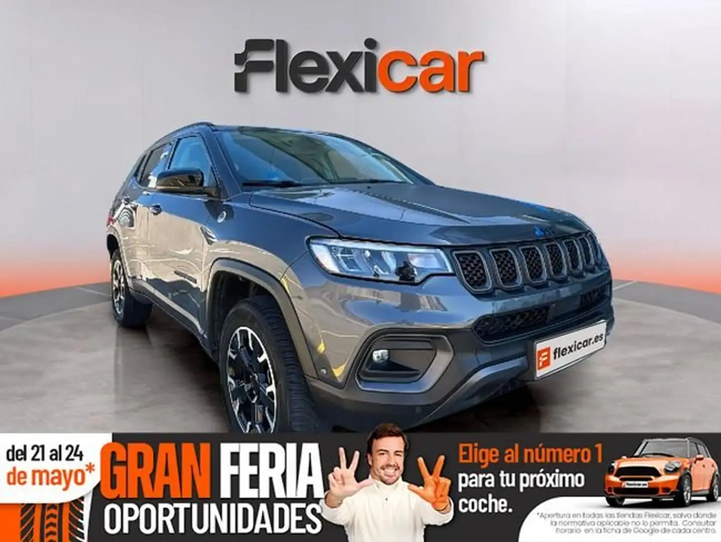 Jeep Compass 1.3 PHEV Trailhawk EAWD Aut. 240 Gris - 1