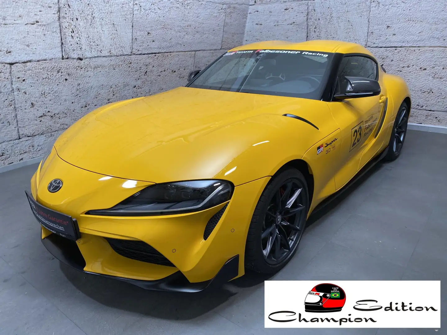 Toyota Supra GR 3,0 Lightweight "Fittipaldi Champion Edition" Geel - 1