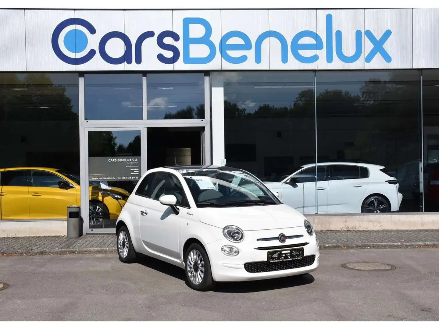 Fiat 500 1.0i Hybrid Dolce Vita TOIT PANO REGUL 1 MAIN Blanc - 1