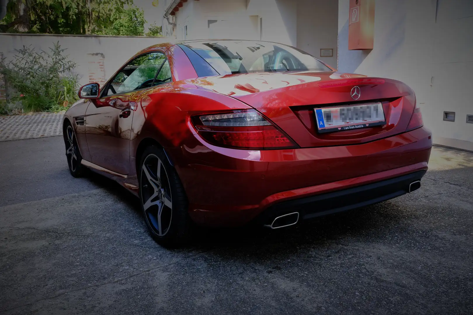 Mercedes-Benz SLK 350 SLK 350 AMG-Paket Rot - 2