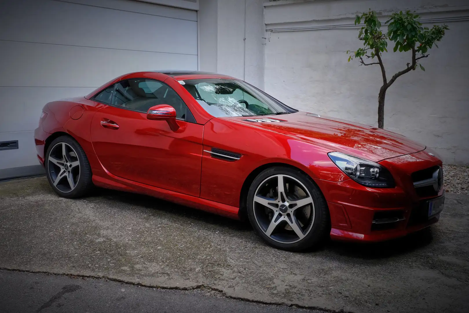 Mercedes-Benz SLK 350 SLK 350 AMG-Paket Rot - 1