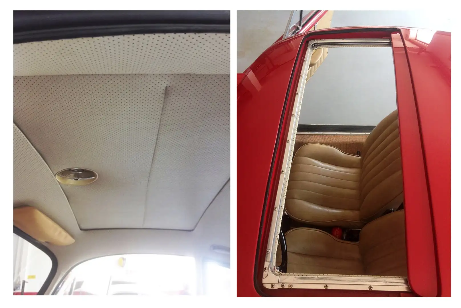 Porsche 356 BT5 1600-Super/Tettuccio apribile-Matching Numbers Kırmızı - 2