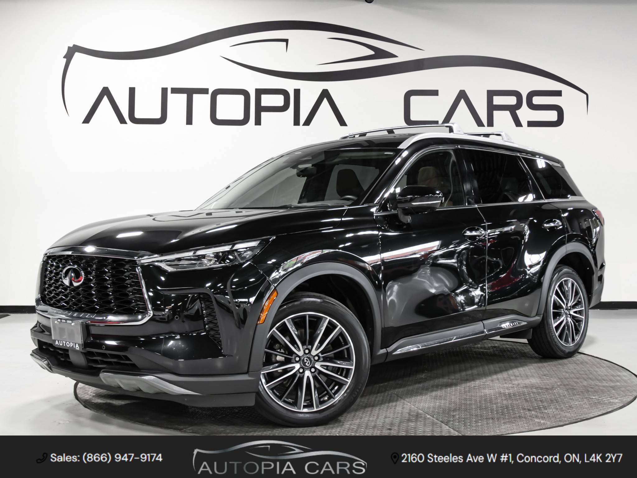 2024 Infiniti QX60 SENSORY 7 PASSENGER BROWN INT HEADS UP NAVI