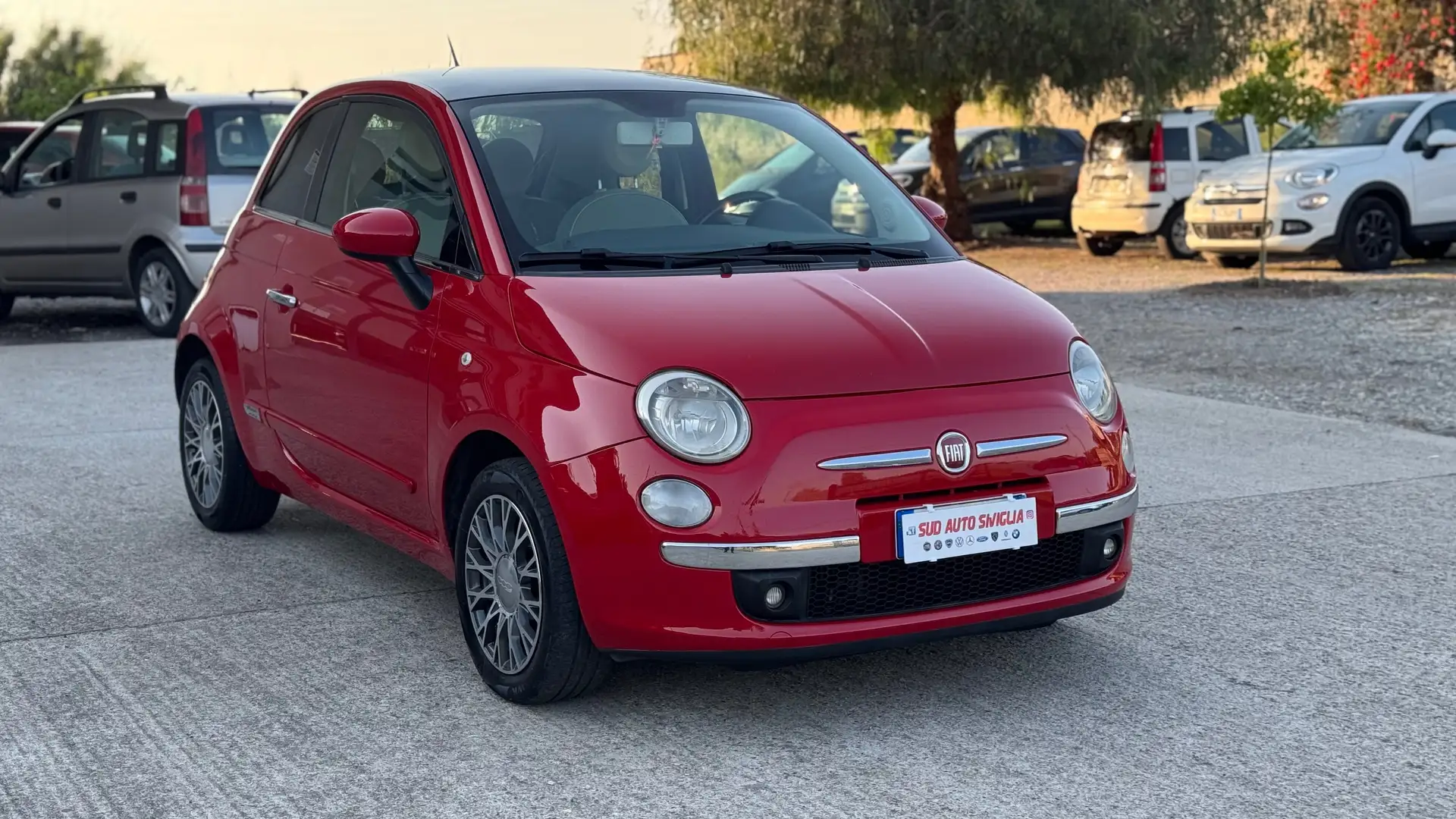 Fiat 500 500 III 1.3 mjt 16v Lounge 75cv Rosso - 2
