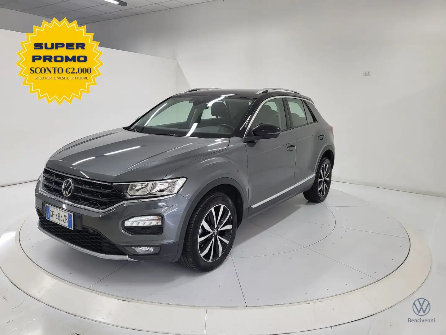 Volkswagen T-Roc 1.0 TSI Style BlueMotion Technology Gris - 1