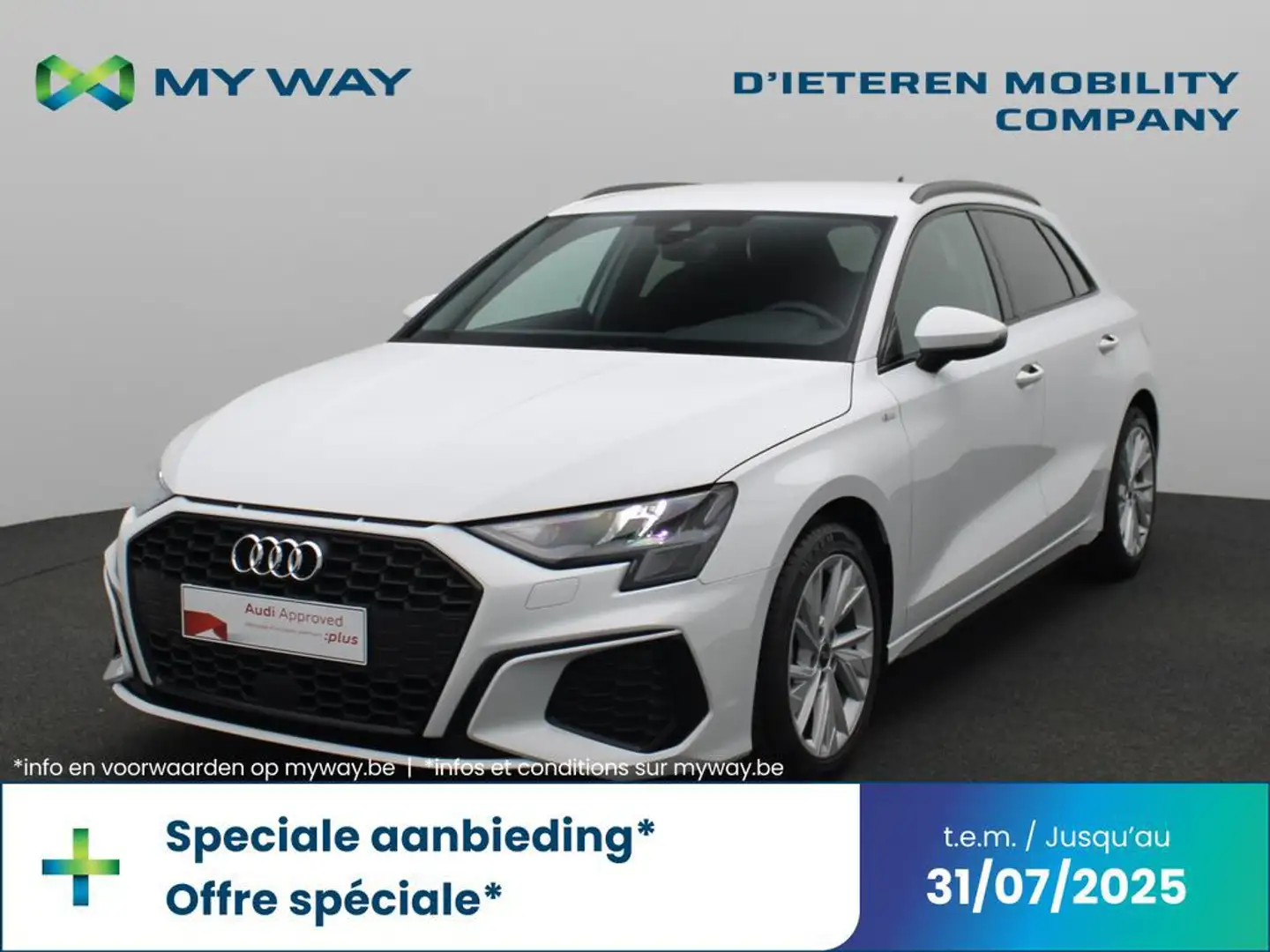 Audi A3 Sportback S-Line 30 TFSI 110 PK S-tronic / Cruise  Wit - 1