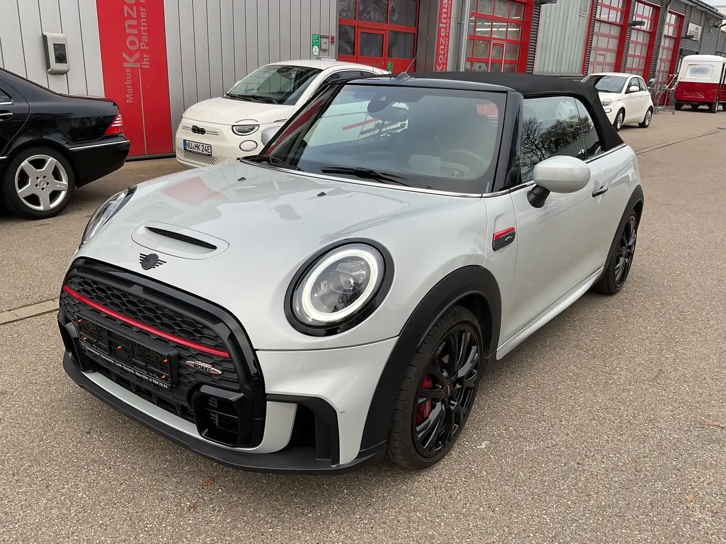 MINI John Cooper Works Cabrio John Cooper Works Trim, Leder, Navi, Harman Kardon Silver - 1