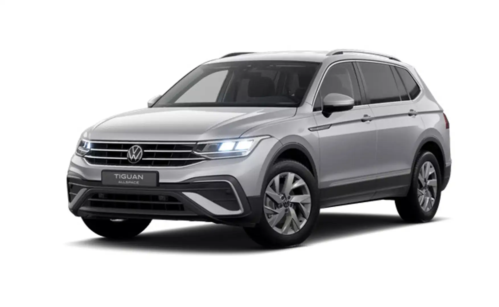 Volkswagen Tiguan Allspace 2.0 TDI DSG Life | AHK | NAVI | Silber - 2
