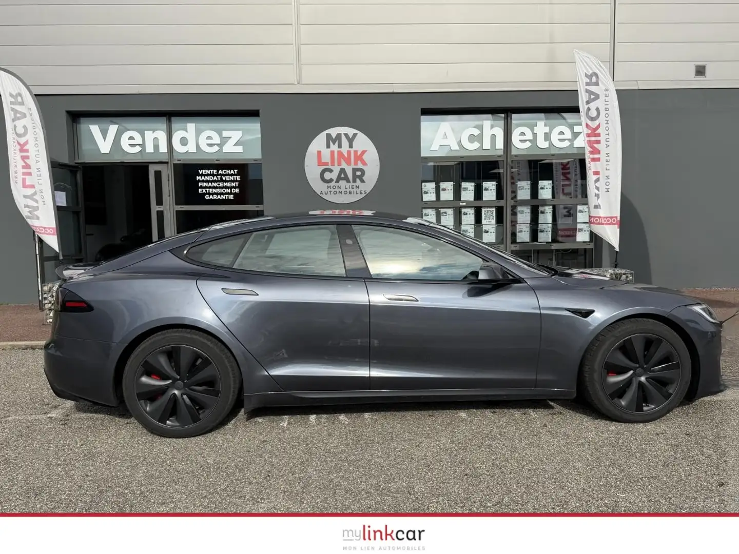 Tesla Model S Model S Plaid Tri Motor MY22 phase 3 Grijs - 2