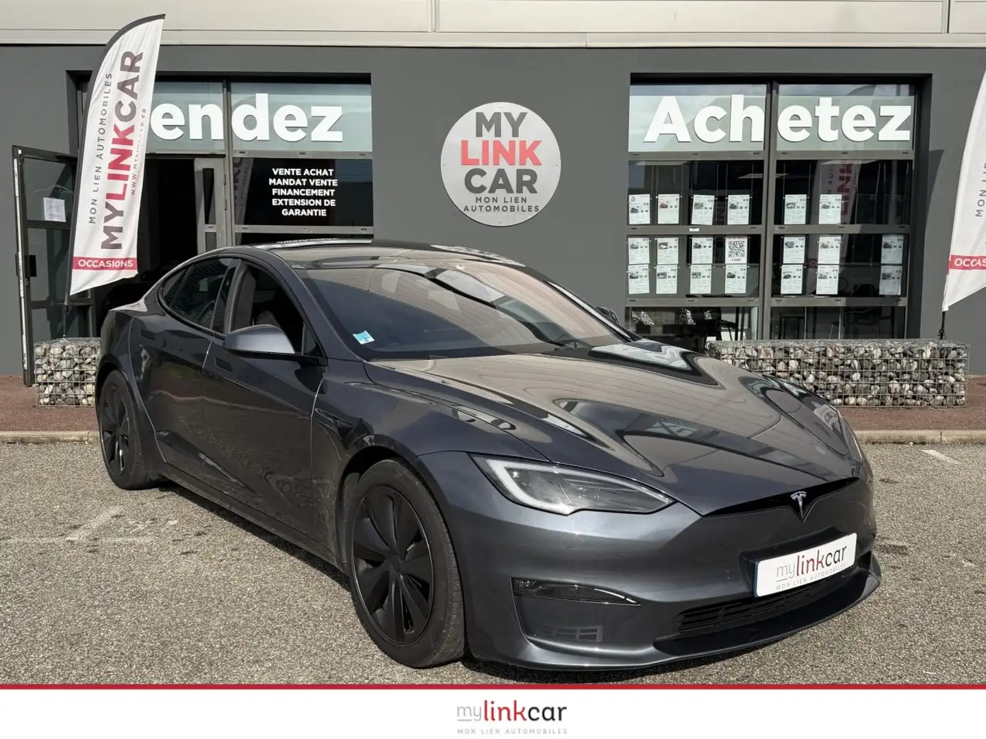 Tesla Model S Model S Plaid Tri Motor MY22 phase 3 Grijs - 1