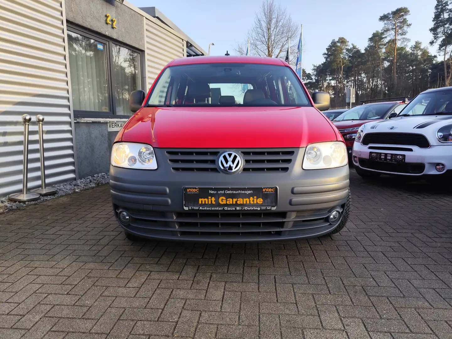 Volkswagen Caddy Life Team Caddy 2 Schiebetüren/Allwetterreifen Rot - 2