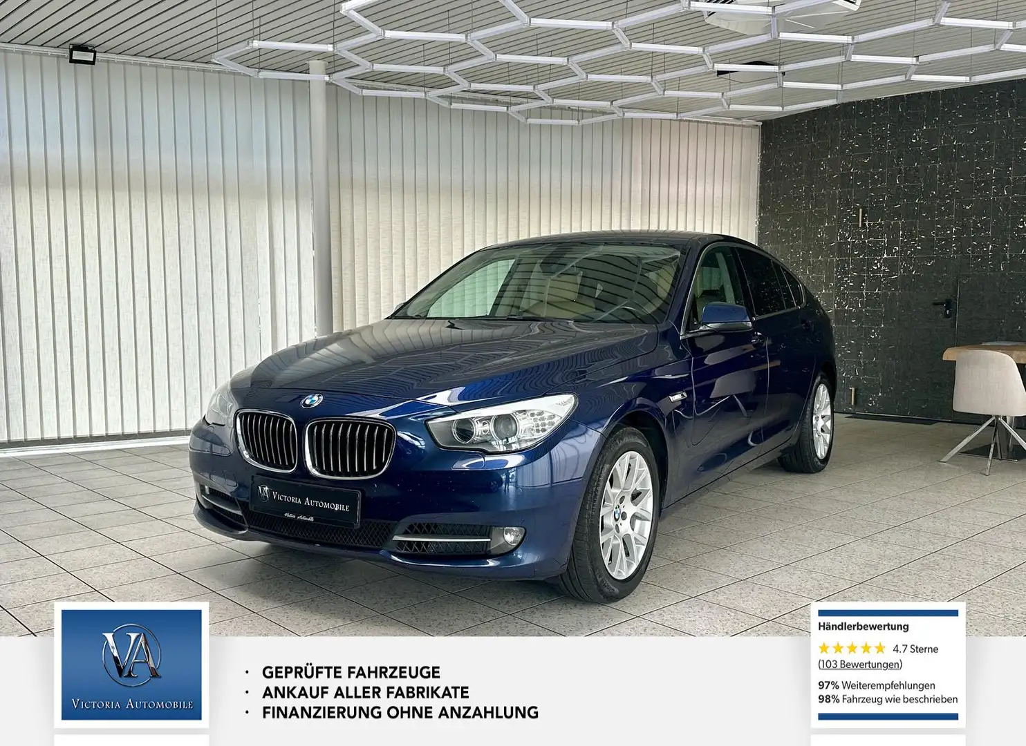 BMW 530 530GT. 2 Hand* Leder Blau - 1