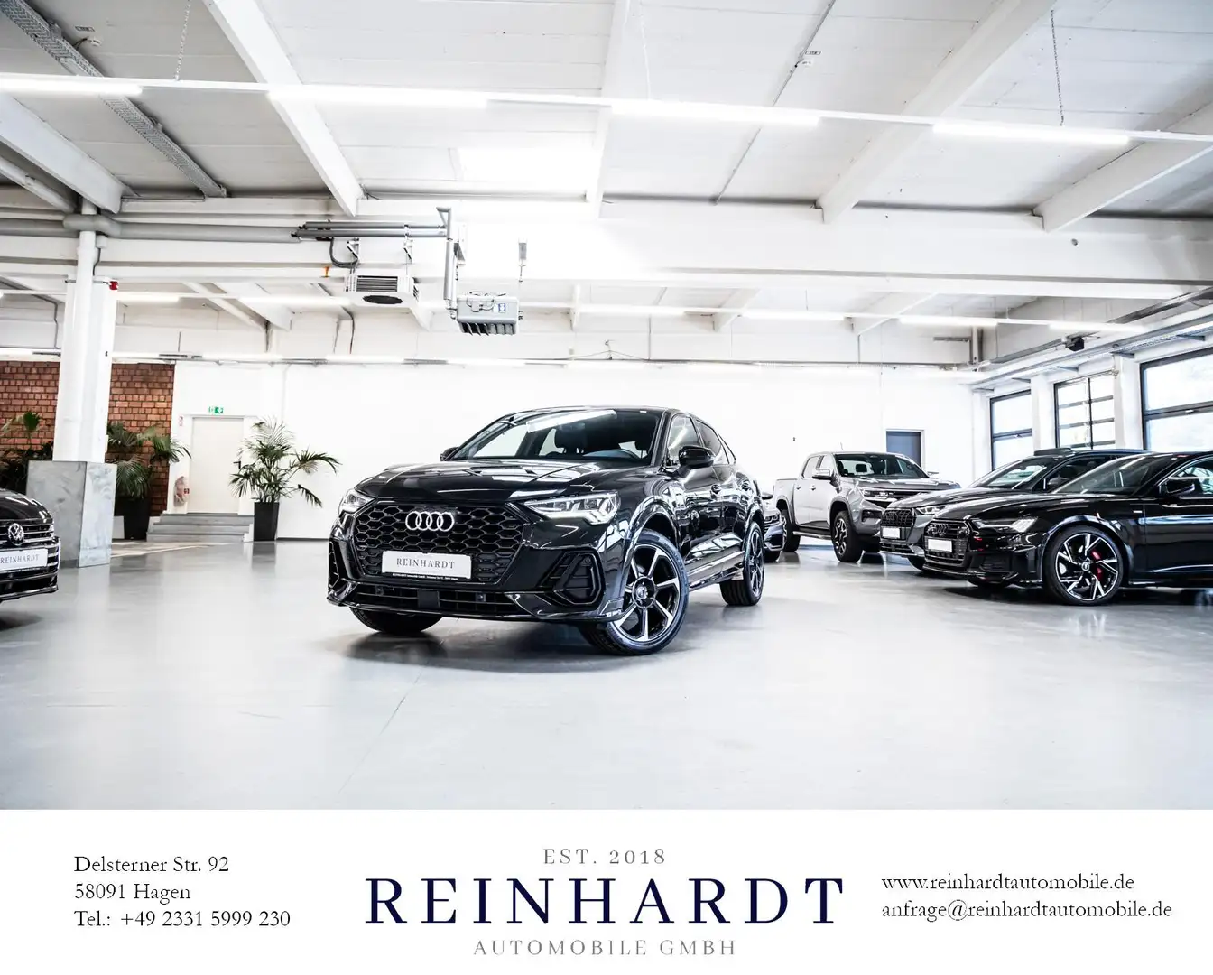 Audi Q3 SPORTBACK 35TFSi 2x S LINE/BLACK/MTRX/ACC/KAM Negro - 1
