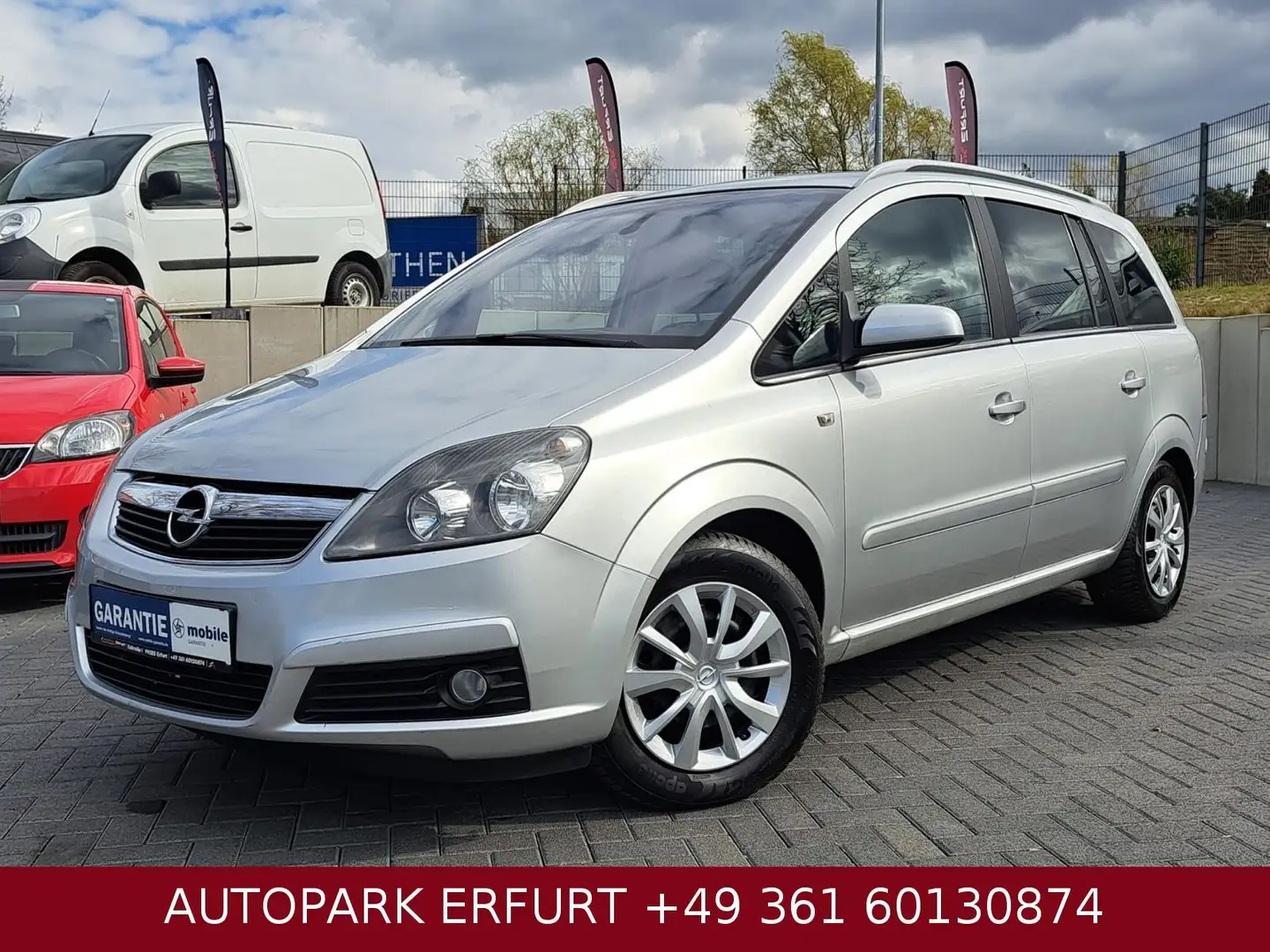 Opel Zafira B Edition 7-Sitzer*Klima*Temp*Navi*Phone Silber - 1