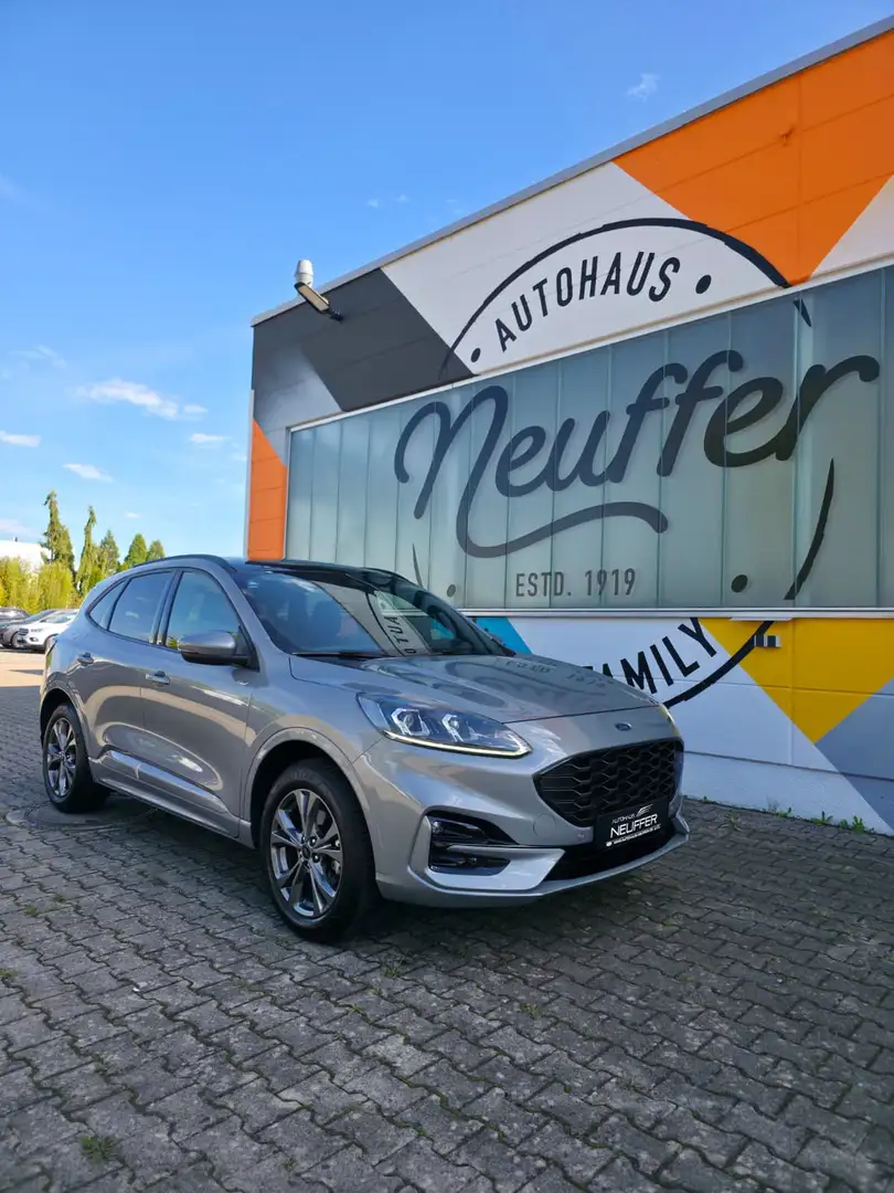 Ford Kuga Plug-In Hybrid ST-Line X/Pano Schiebedach/AHK schw Silber - 1