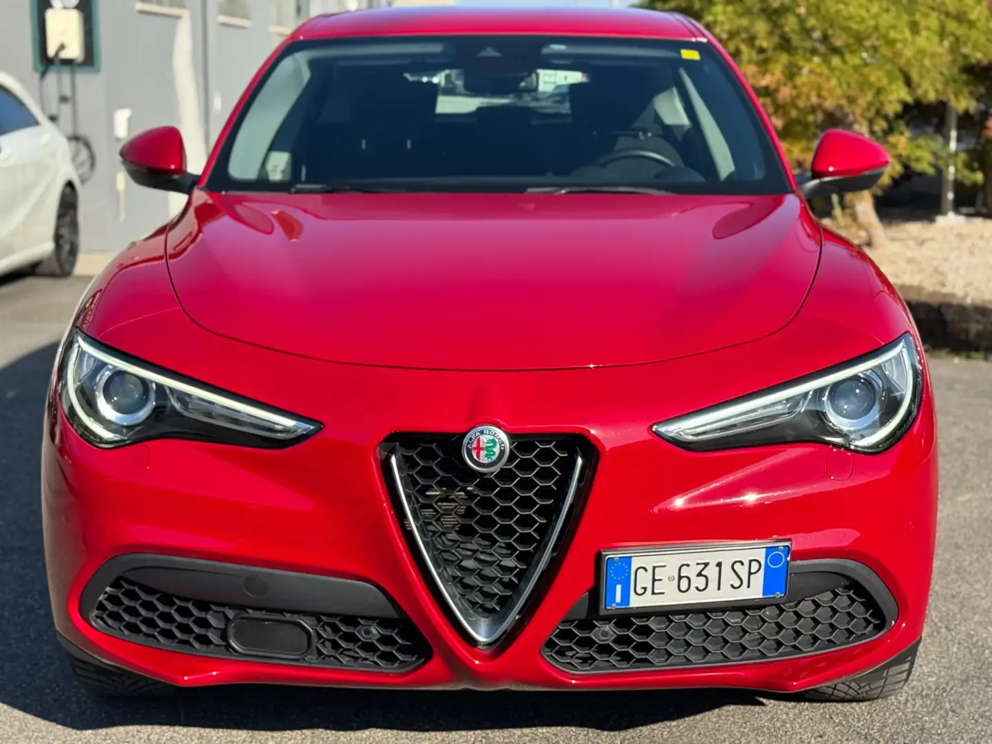 Alfa Romeo Stelvio Stelvio 2.2 Turbodiesel 190 CV AT8 Q4 Business Rood - 2