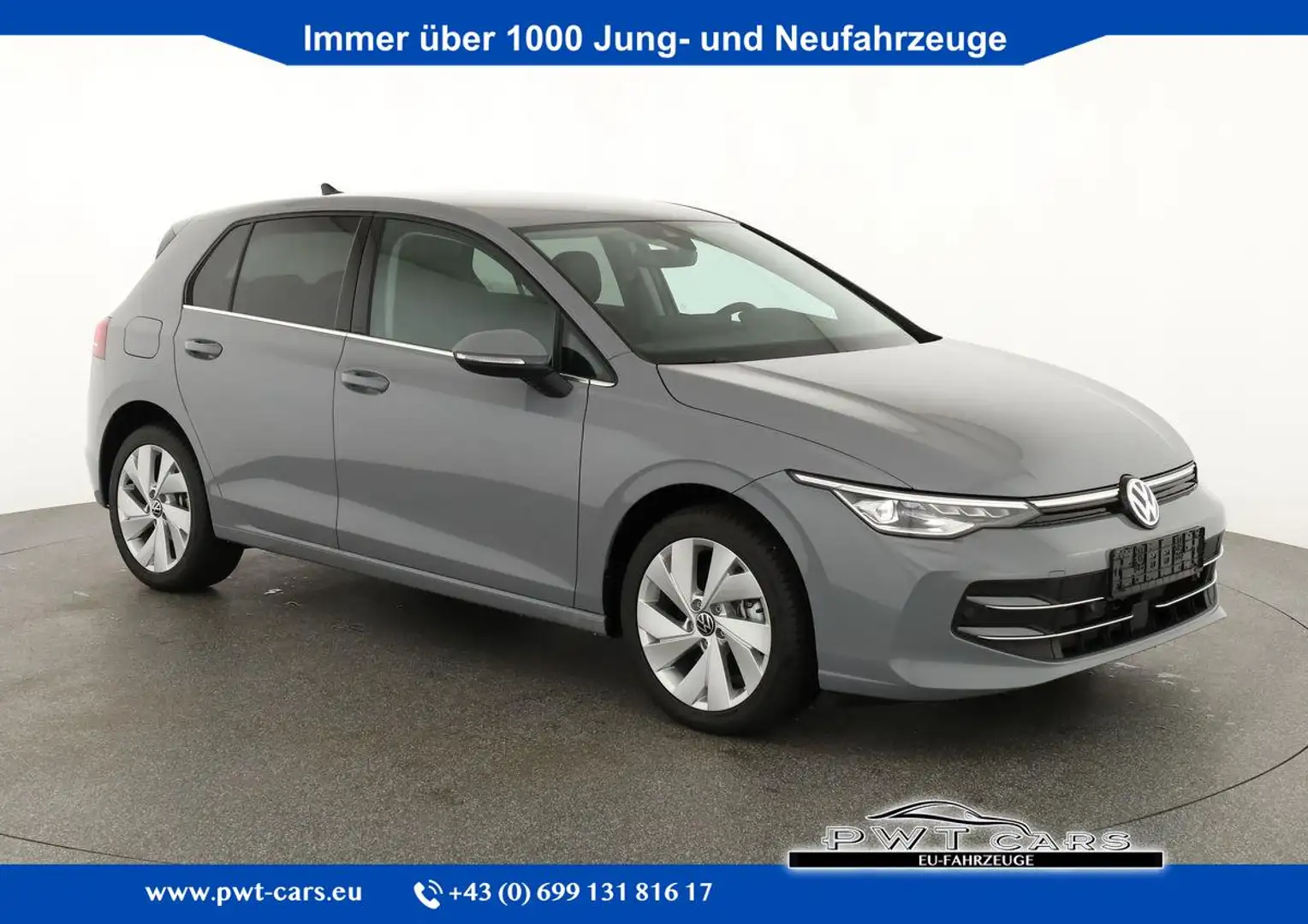 Volkswagen Golf 1.5 TSI eHybrid 150 kW  VIII Style, AHK, Navi, ... Gris - 1