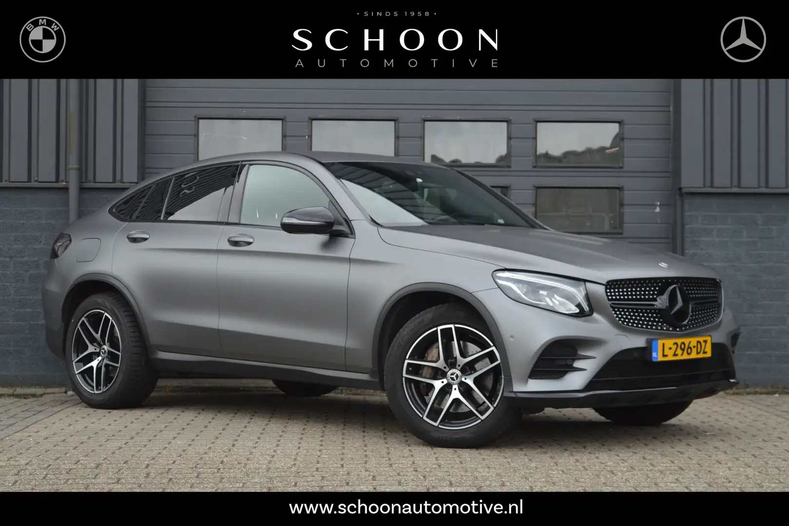Mercedes-Benz GLC 250 Coupé 4MATIC Business Solution AMG | CAMERA | TREK Gris - 1