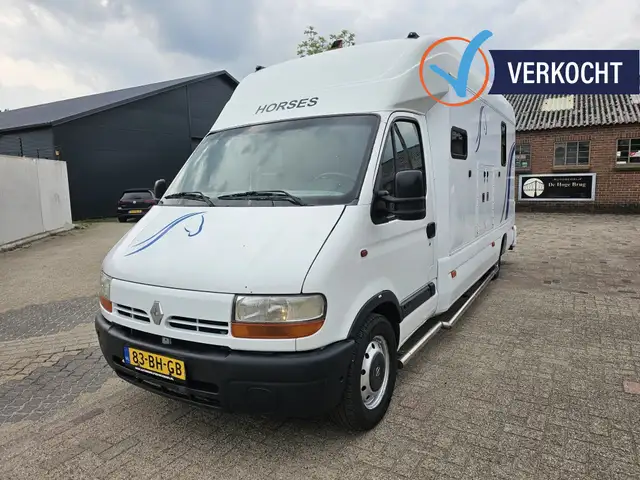 Renault Master 3.5T Paardenwagen 22M3 2.5 D Onbekend