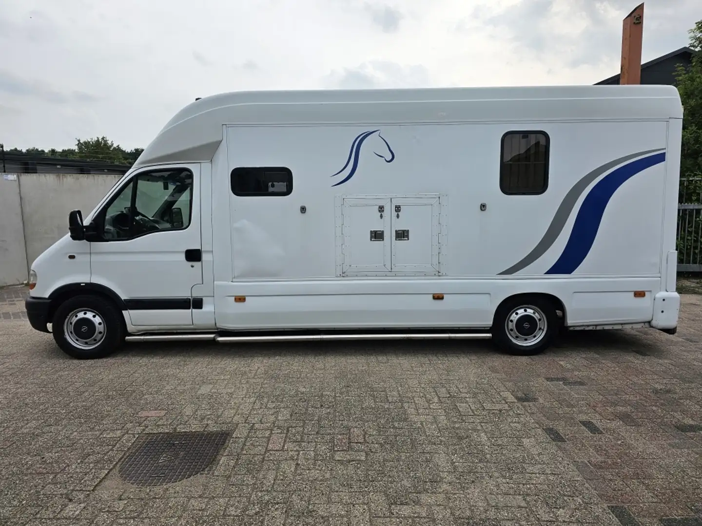 Renault Master 3.5T Paardenwagen 22M3 2.5 D Onbekend Blanc - 2