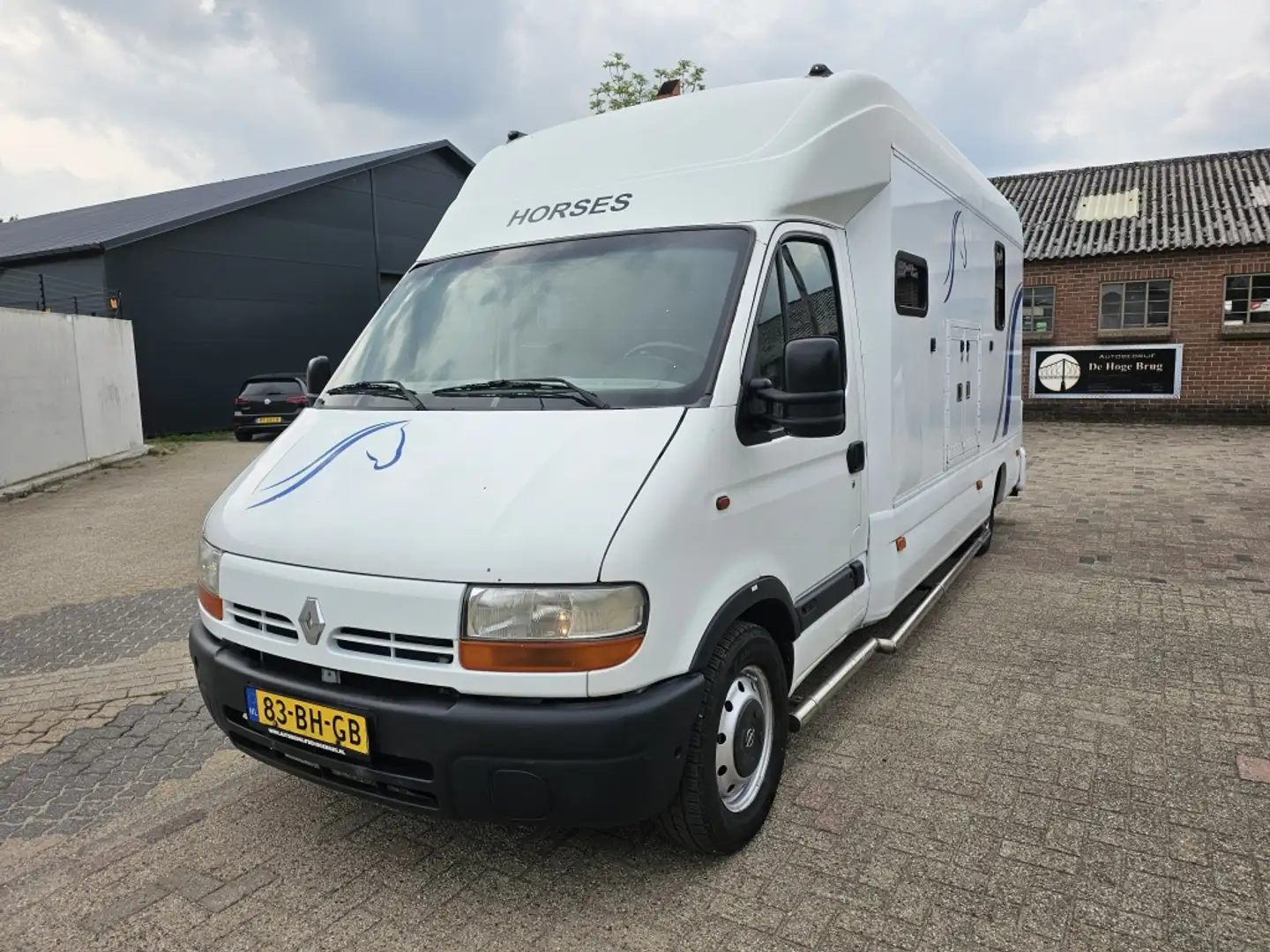 Renault Master 3.5T Paardenwagen 22M3 2.5 D Onbekend Blanc - 1