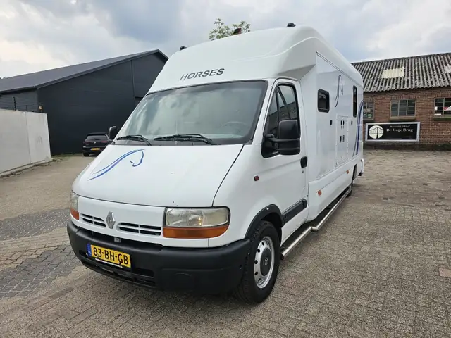 Renault Master 3.5T Paardenwagen 22M3 2.5 D Onbekend