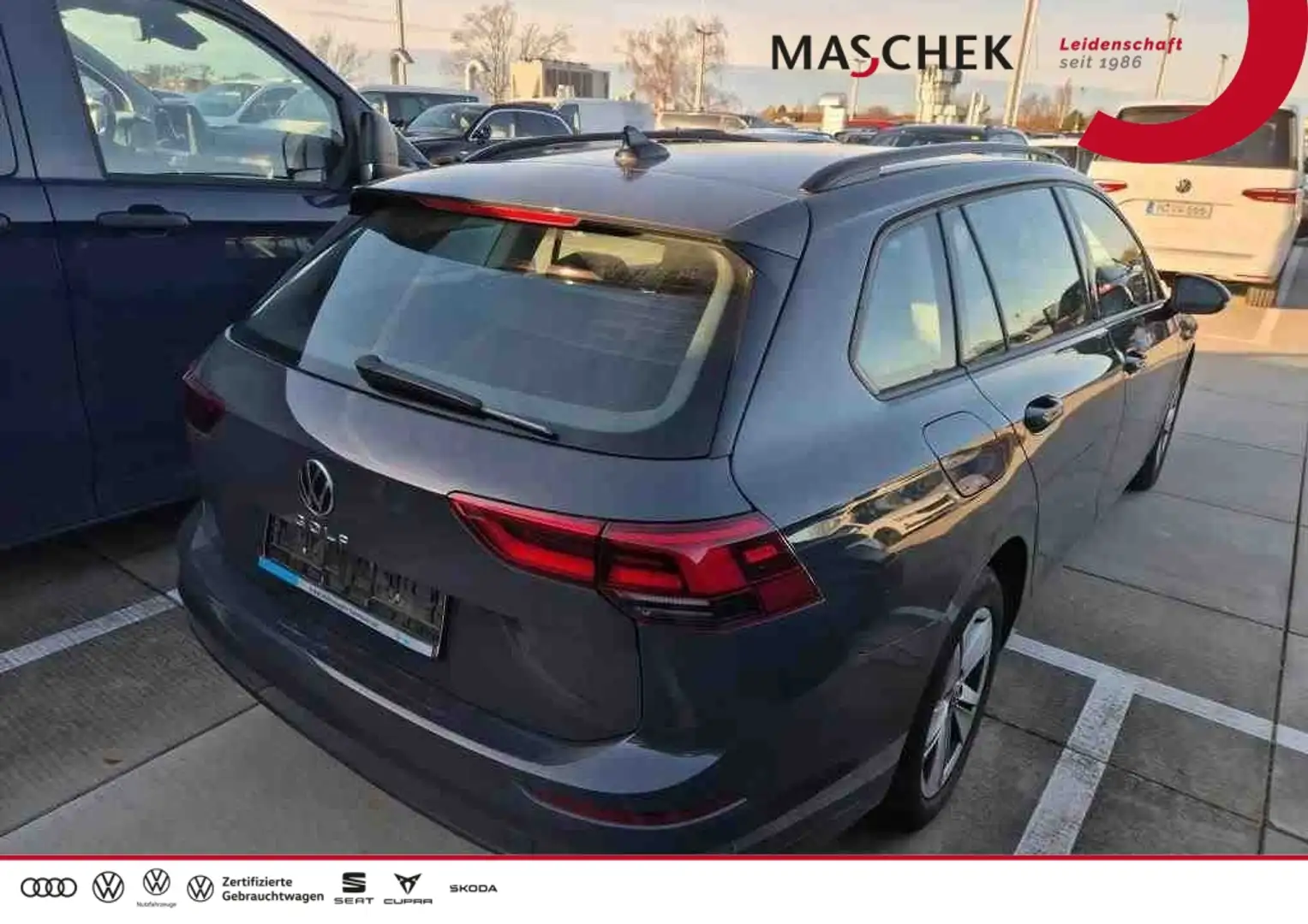 Volkswagen Golf Variant 2.0 TDI DSG Navi Sitzh ACC Carplay Ambiente Grau - 1