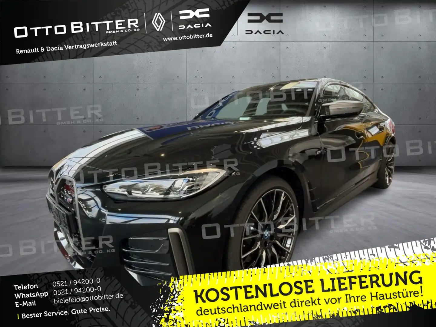 BMW i4 M50 (84kWh) 544PS HARMAN KARDON/20"/M-TECHNIK Noir - 1