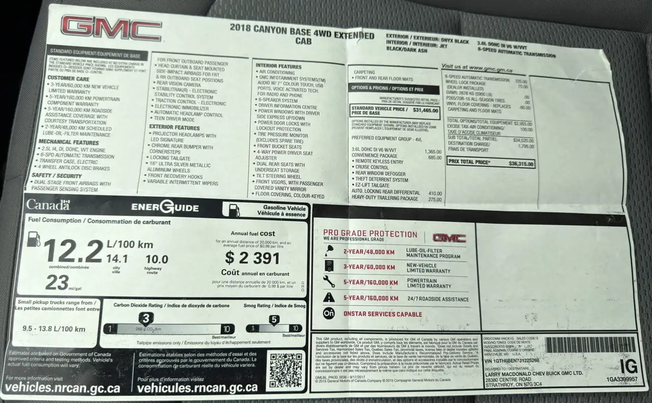 GMC Canyon photo GMC Canyon