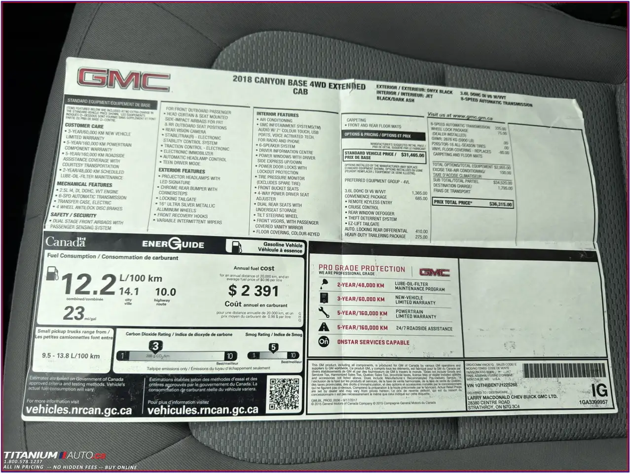 GMC Canyon photo GMC Canyon