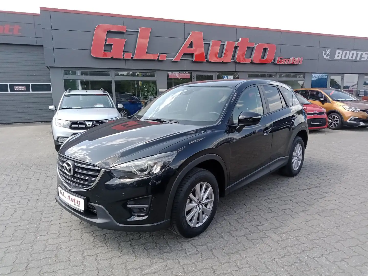 Mazda CX-5 Exclusive-Line/LED/NAV/PDC/SH/TEMPO/KLIMAAU Noir - 1