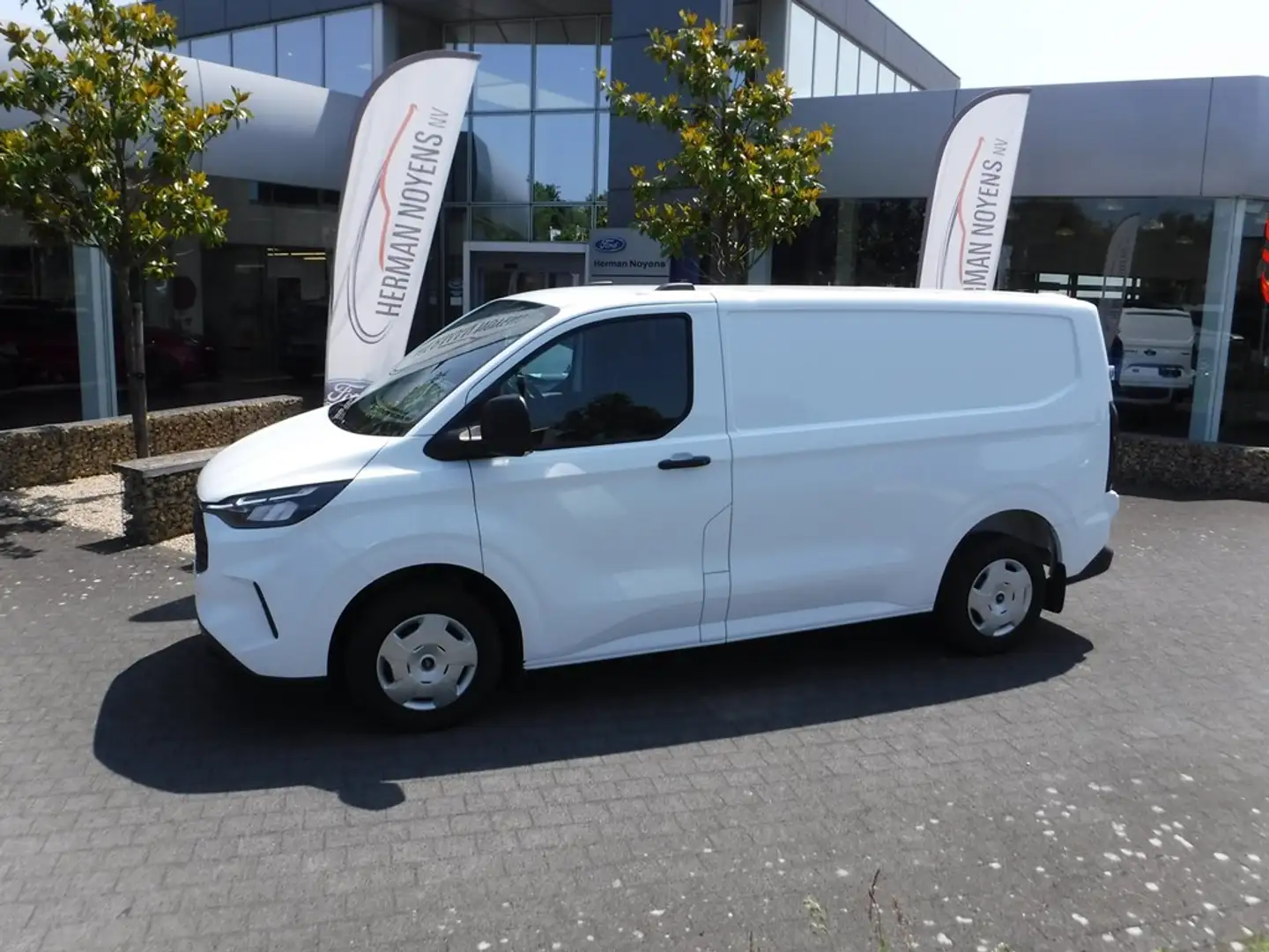 Ford Transit Custom Blanc - 1