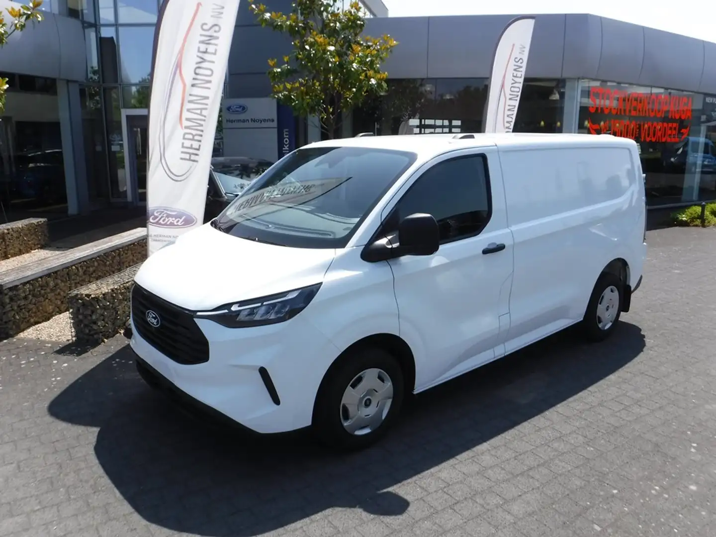 Ford Transit Custom Blanc - 2