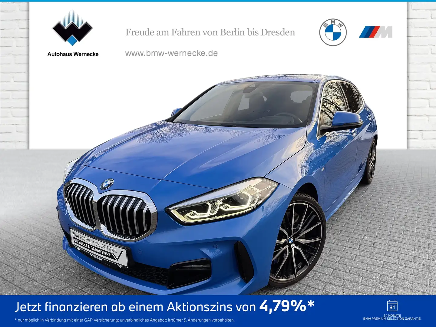 BMW 116 i Hatch M Sport Head-Up DAB LED WLAN Shz Blau - 1