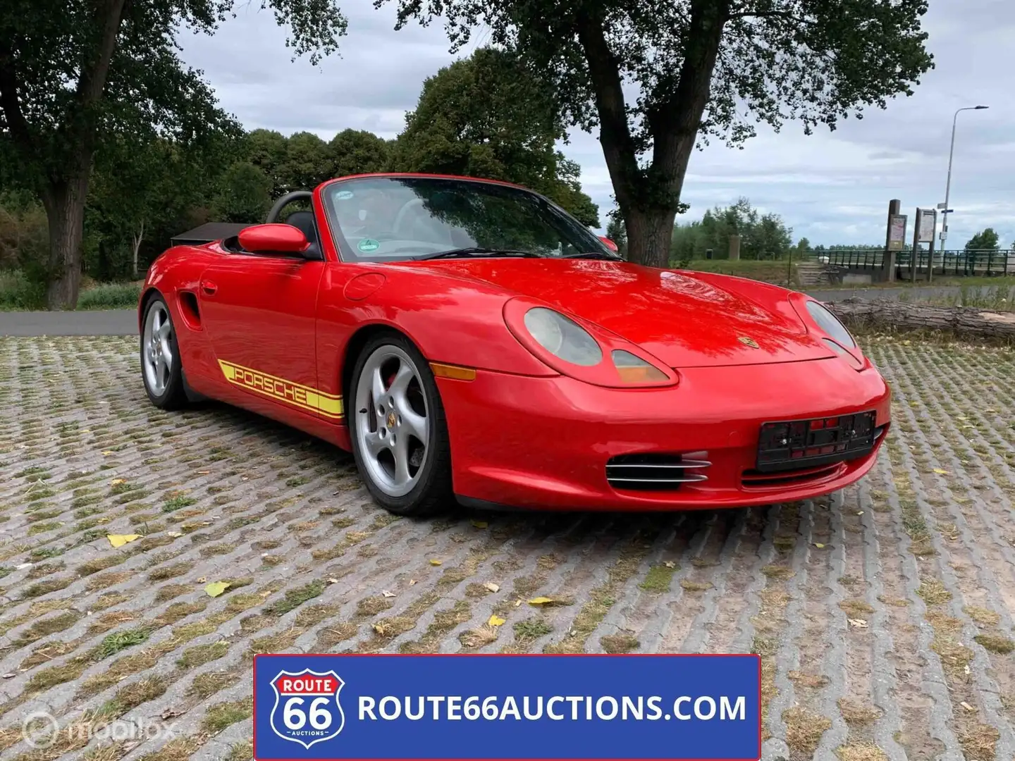 Porsche Boxster S | 2001 | Route 66 Auctions Zwart - 1