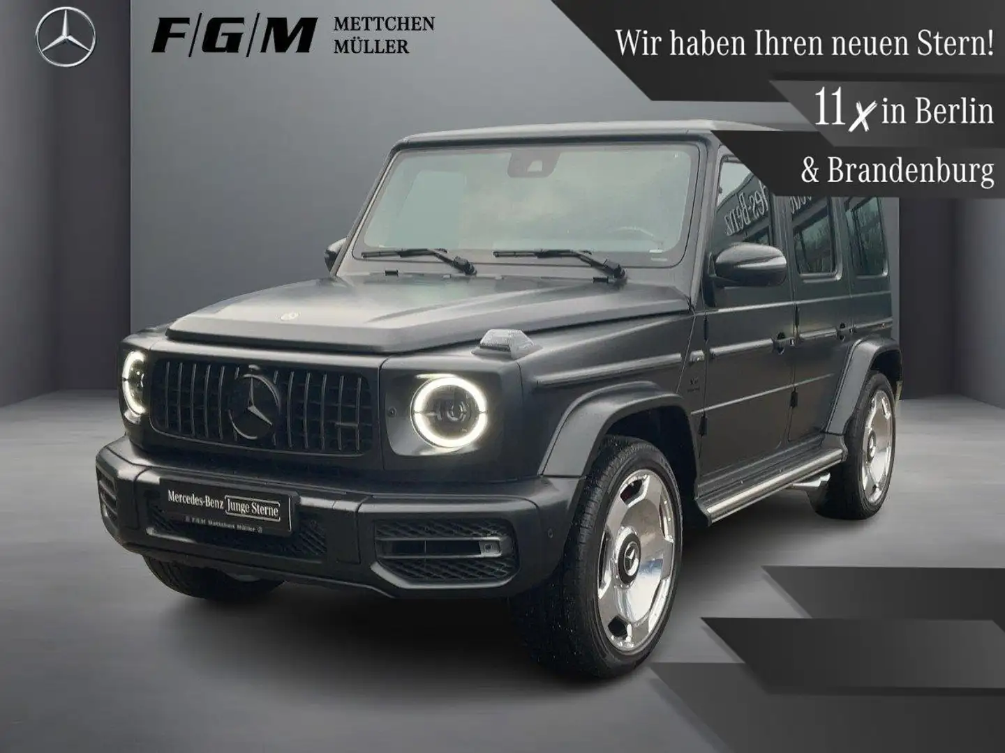 Mercedes-Benz G 63 AMG Burm|MBeam|S-Dach|Standhz|TWA|Carplay Schwarz - 1