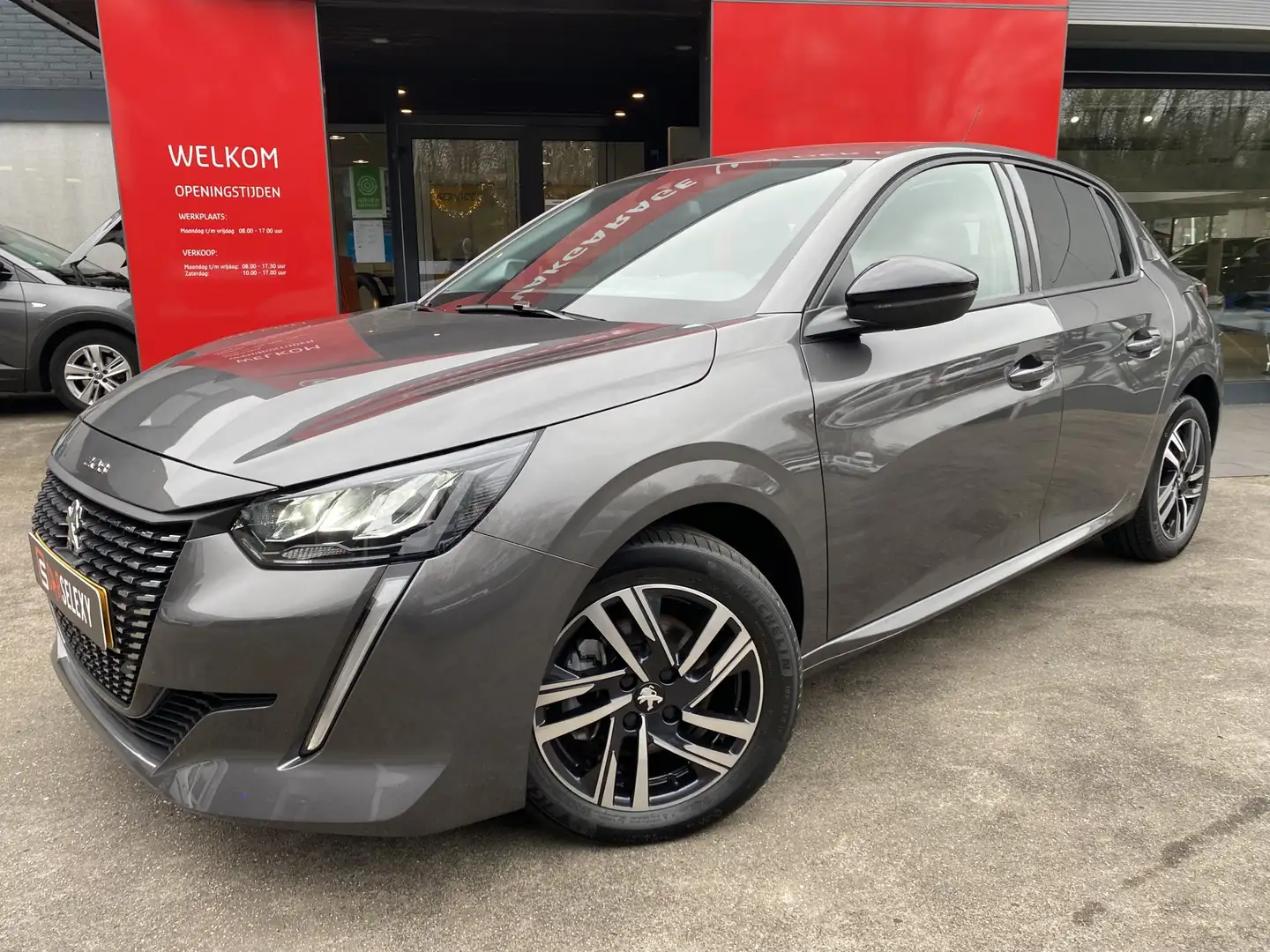 Peugeot 208 1.2 PureTech Allure Pack Camera Clima Apple Car Pl Gris - 2