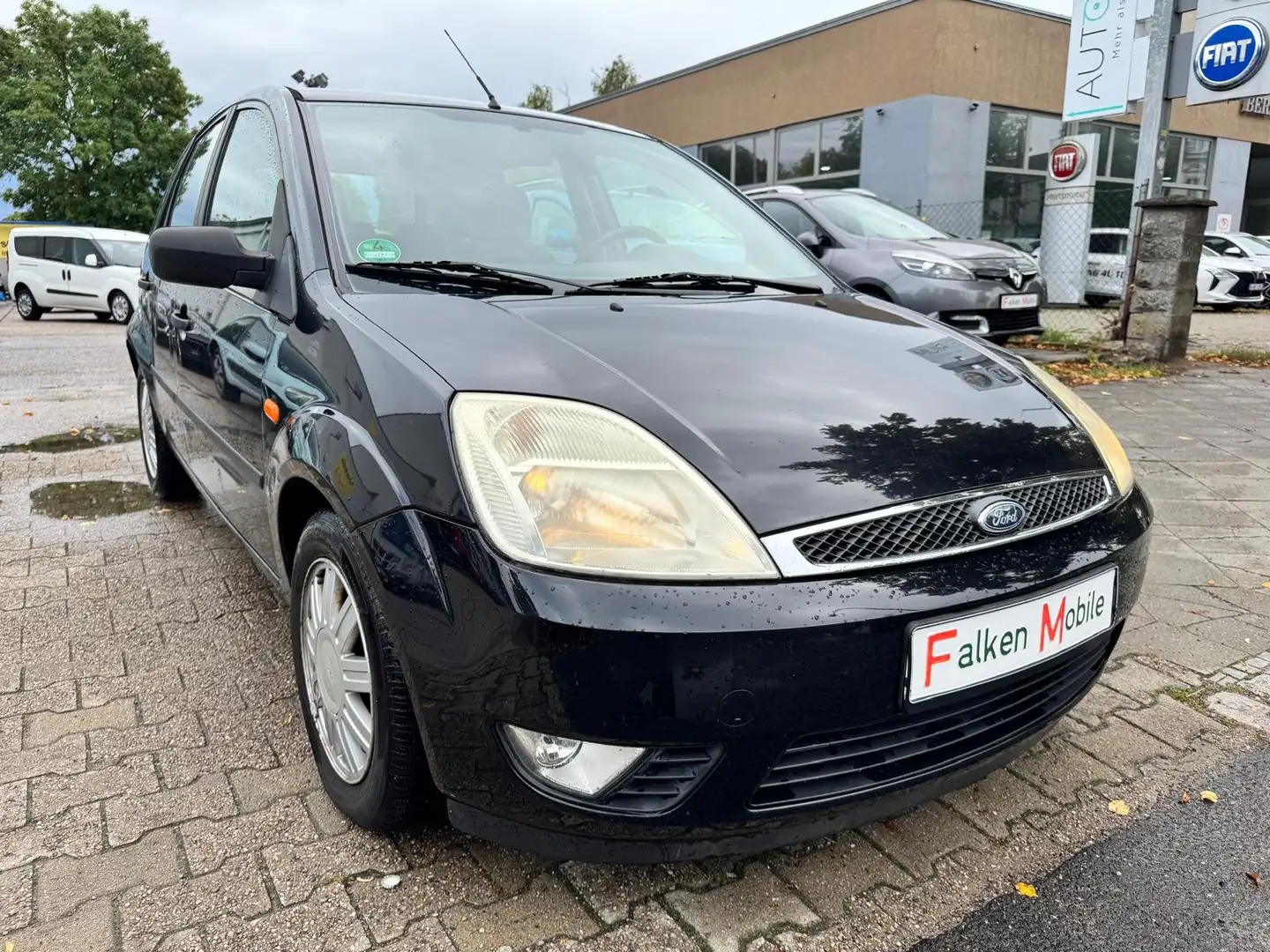 Ford Fiesta Ghia + Klima Schwarz - 1