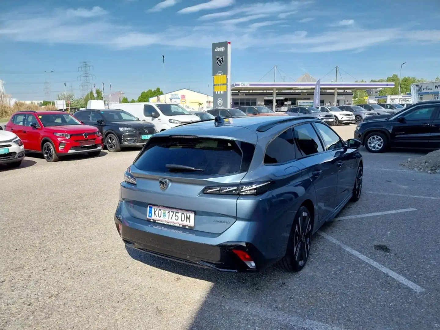 Peugeot 308 Neuer 308 SW GT EXCLUSIVE Hybrid 145 e-DCS6 Blau - 2