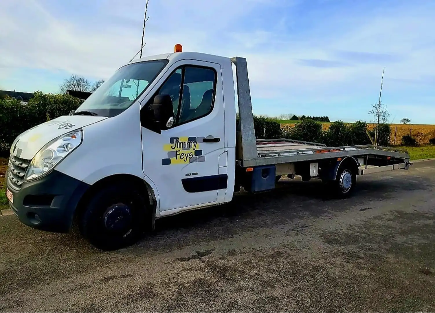 Renault Master Dépanneuse 2.3 diesel Blanc - 1