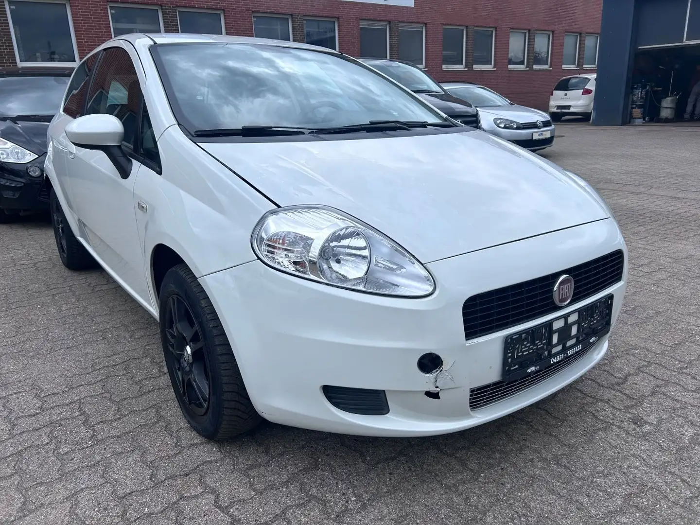 Fiat Grande Punto 1.2 8V Dynamic Weiß - 2