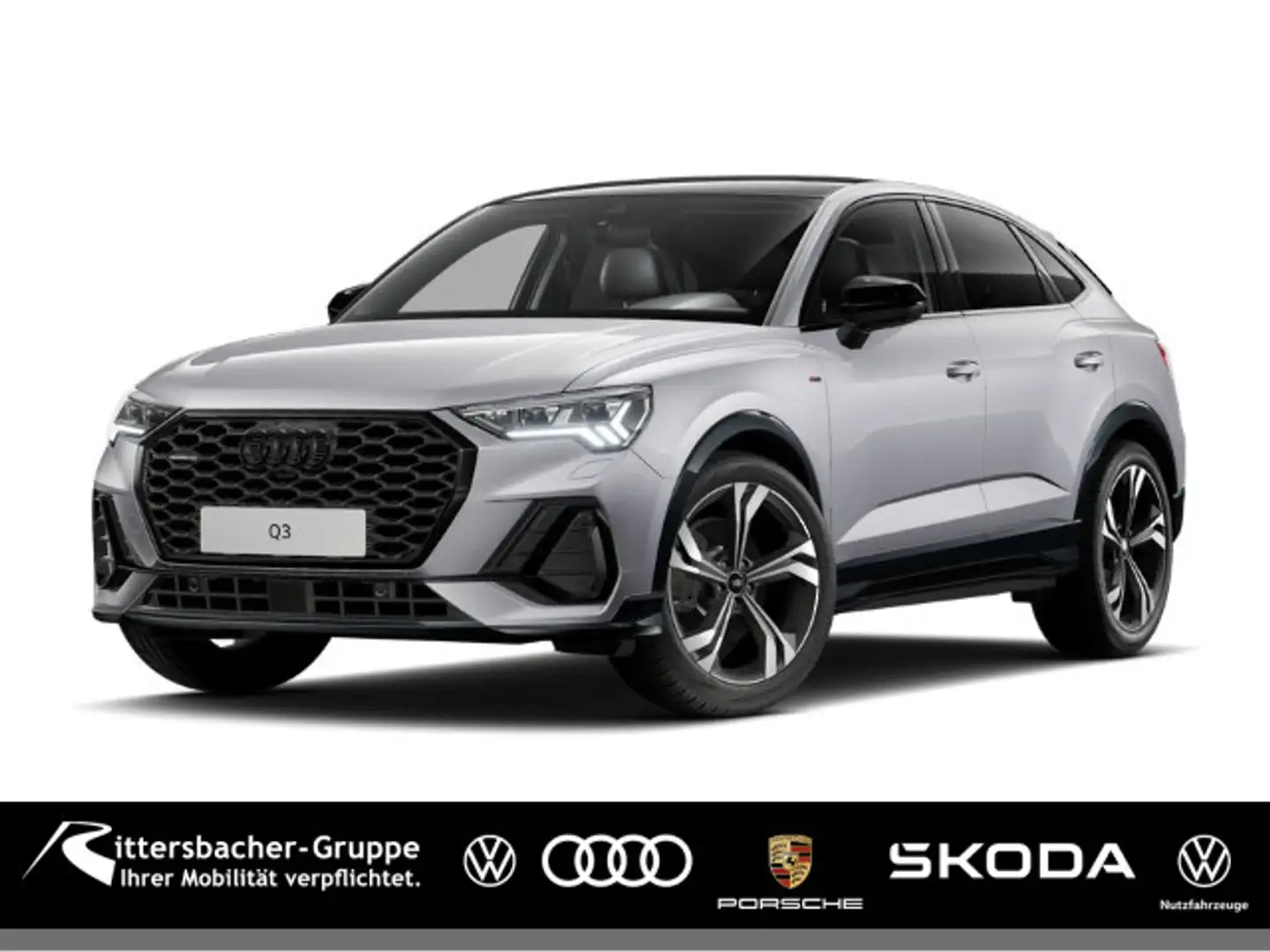 Audi Q3 S line 40 TFSI quattro S tronic - sofort verfügbar Grau - 2