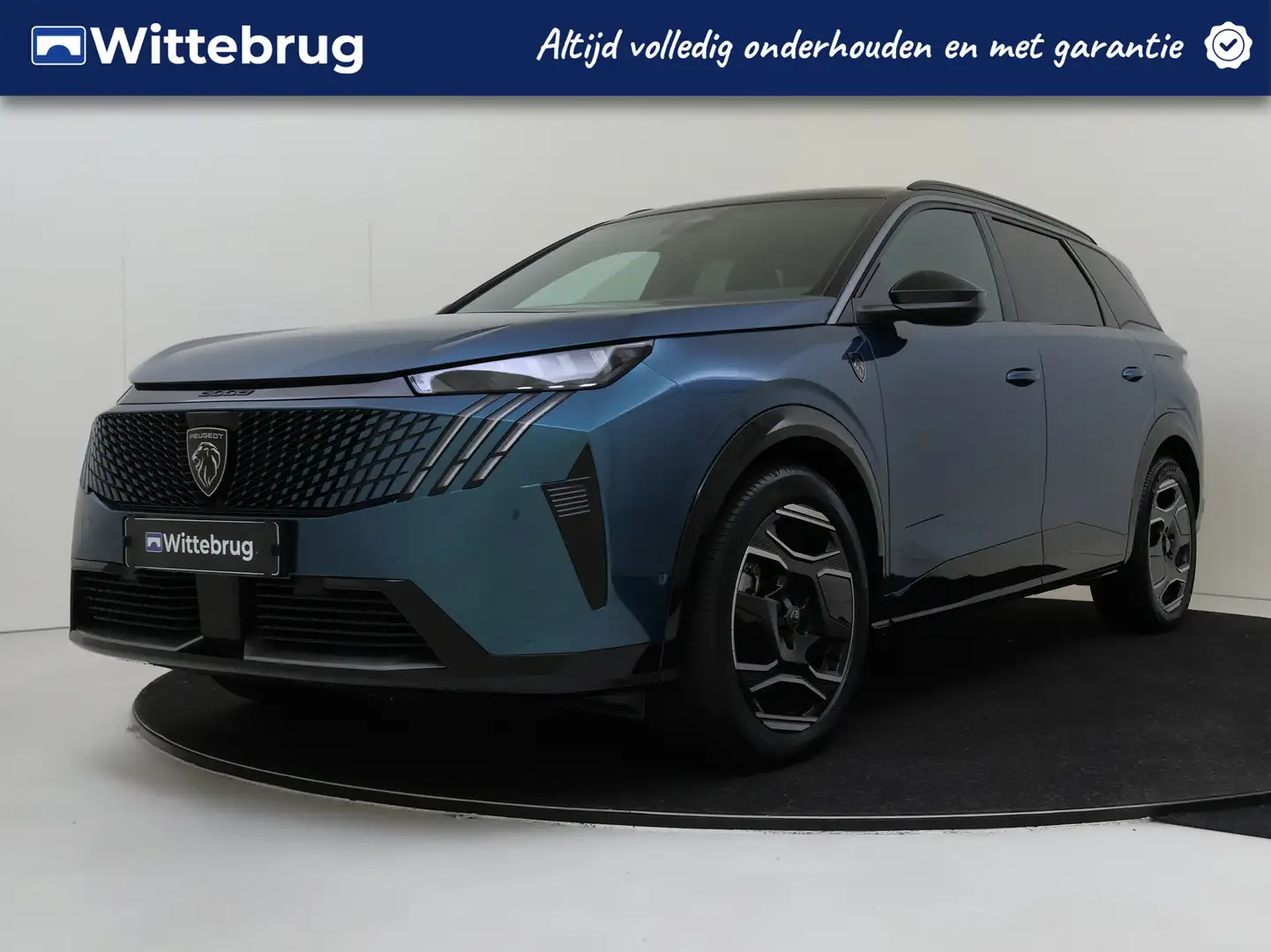 Peugeot 5008 e-5008 210 PK GT 73 kWh Parkeerhulp V+A | Keyless Blauw - 1