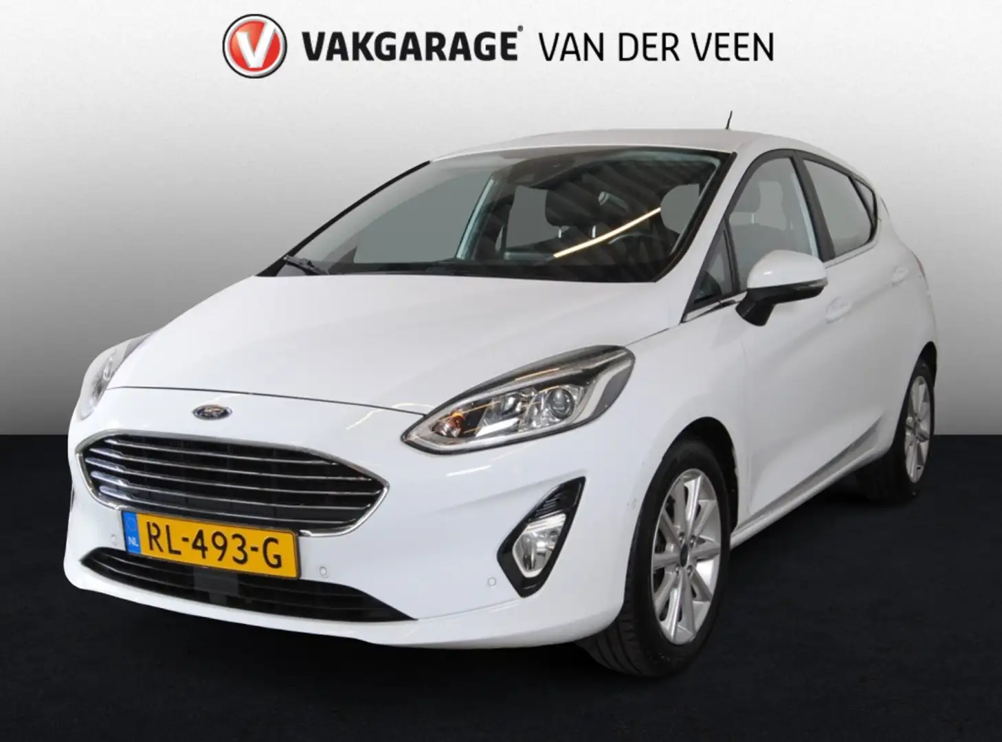 Ford Fiesta 1.0 EcoB. Titanium Blanc - 1