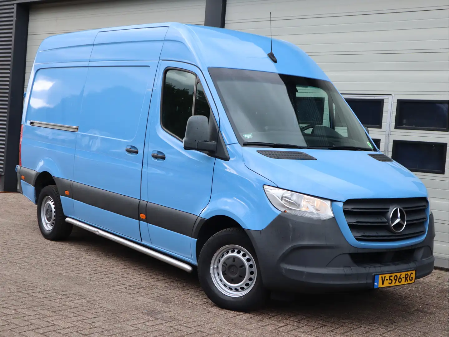Mercedes-Benz Sprinter 314 CDI Automaat L2H2 RDW Euro 6 - Trekhaak - Airc Blau - 2