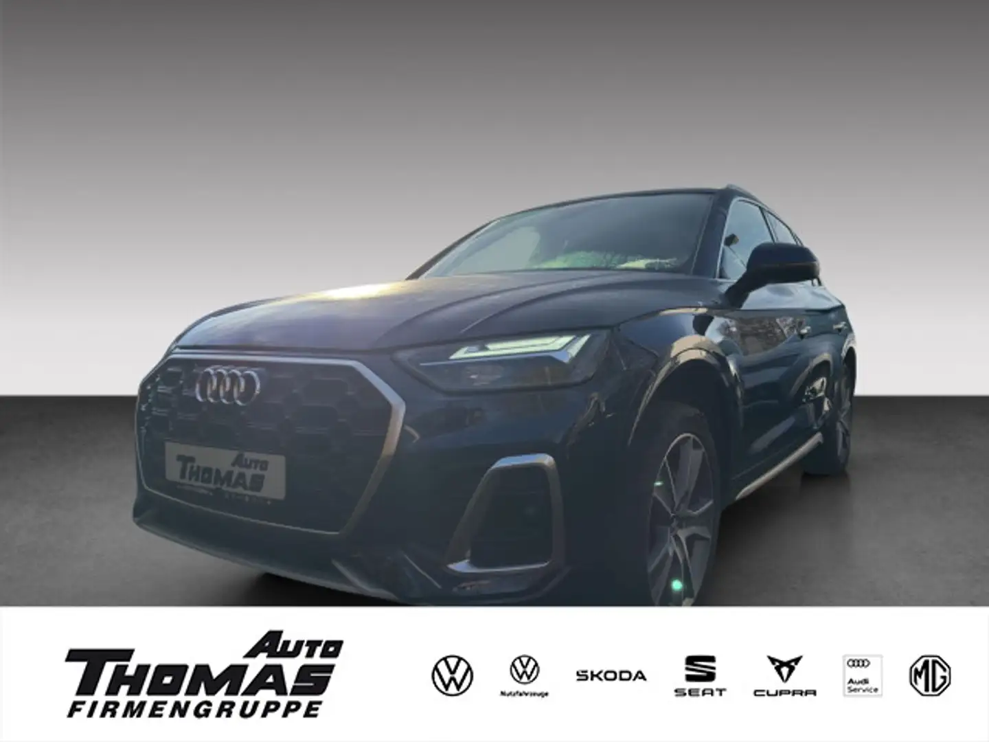 Audi Q5 2.0 DSG TDI quattro S line Klima Bleu - 1